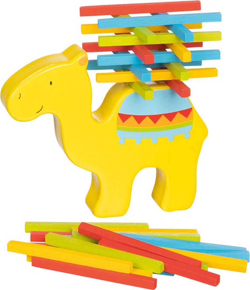 Cammello in equilibrio Goki - gioco di equilibrio - 61 parti - legno - 5 anni