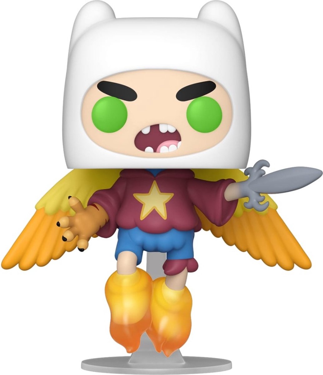 Funko adventure time verzamelfiguur pop! animation ultimate wizard finn 9 cm multicolours