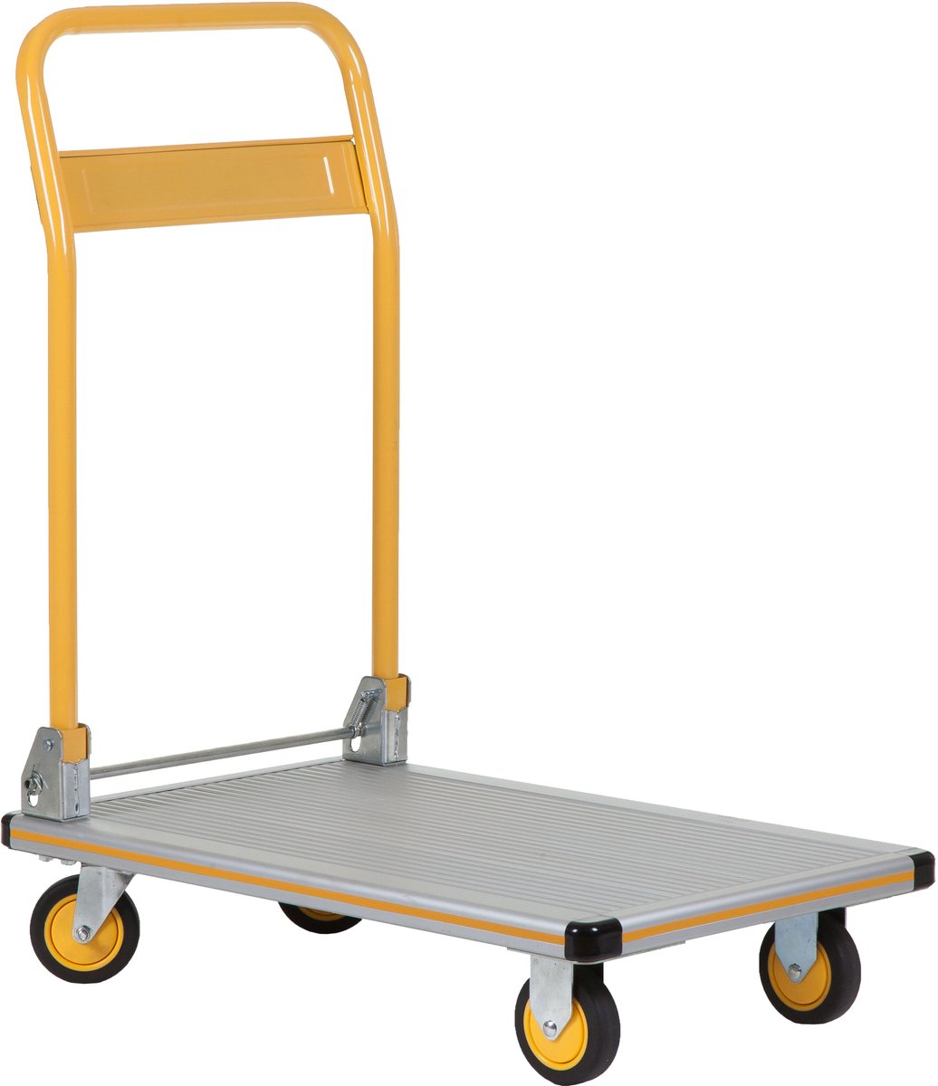Carrello con piattaforma Stanley in alluminio 150kg