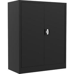 Hinged door cabinet ch100 black 80 x 38 x 100 cm