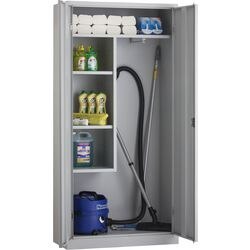 Bezemkast cm195c7035 grijs 92 x 42 x 195 cm