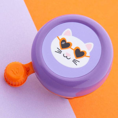 Qibbel Widek Bel Explorer Funky Cat Oranje Purple