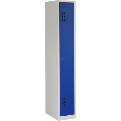 Armario nh 180-1.1 gris, azul 300 x 500 x 1.800 mm