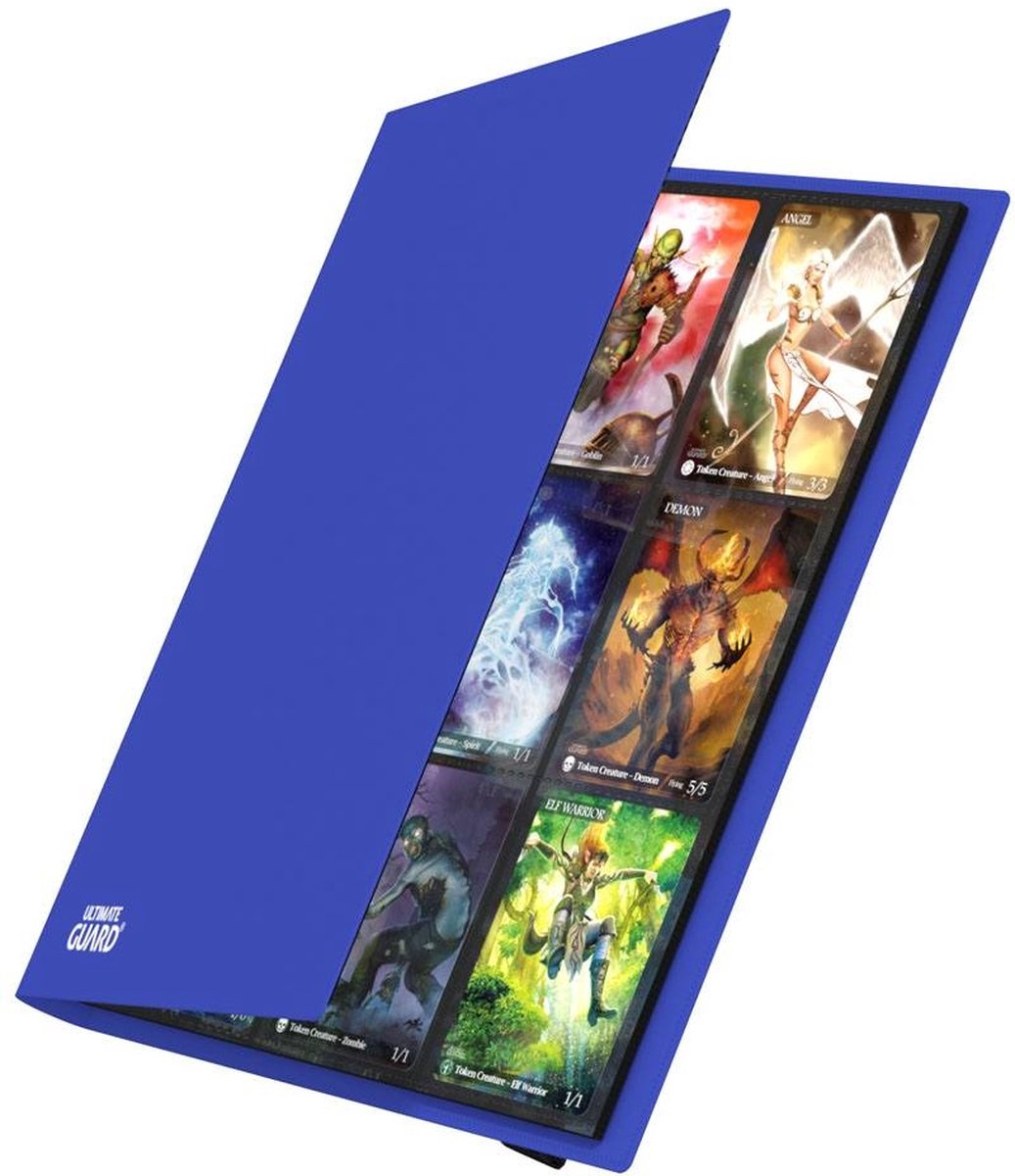 Ultimate guard flexxfolio 360 18 tasche - blu