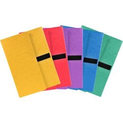 Cartelle con dorso espandibile exacompta 740e a4 verde
