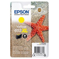 Cartuccia d'inchiostro epson 603xl originale c13t03a44010 giallo
