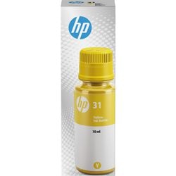 Recarga de tinta hp 31 original 1vu28ae amarilla