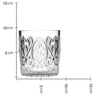 Tumbler Acrilic Clear 8.9x8.9x9.5cm