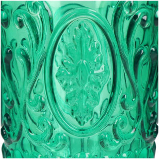 Verda de vino verde acrílico 9.1x9.1x19cm