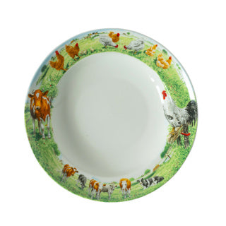 Wiebe Van der Zee Plato Deep 23 cm Caca Chicken Wiebe
