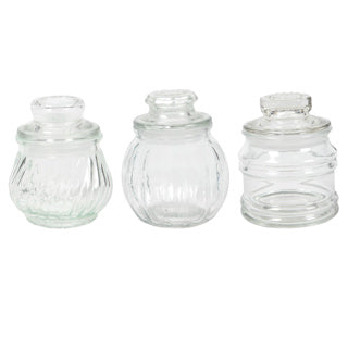 Tarro de cristal 150ml surtido | 12 piezas
