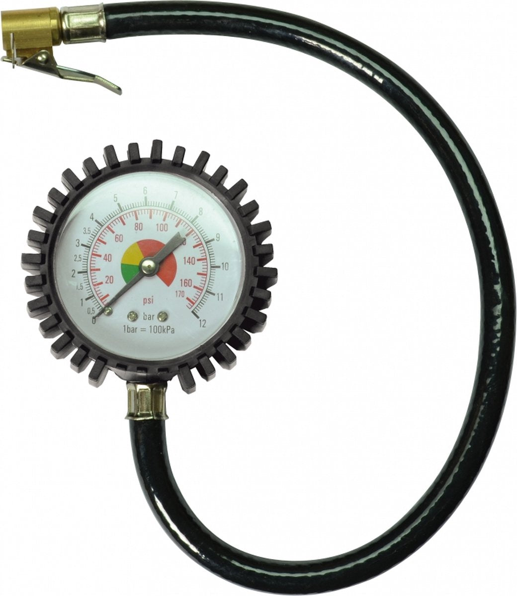Manómetro Stanley 150538xstn - manómetro para compresor - máx. 12bar - bar psi - negro