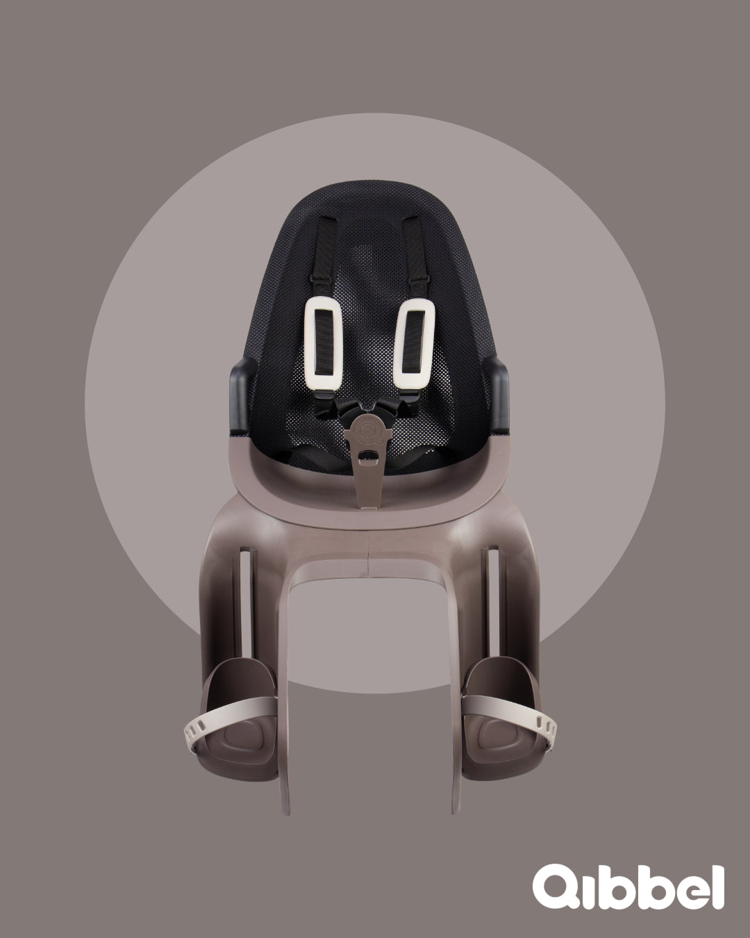 QIIBBEL Sedile posteriore Air Gaggini Carrier Black Brown chiaro