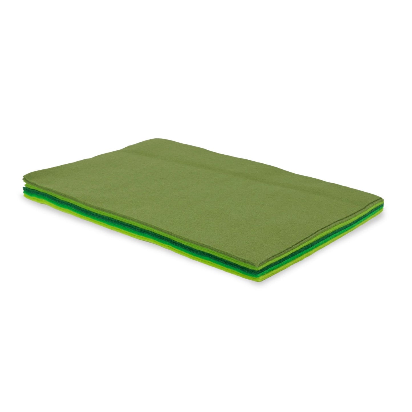 Vaessen creative • kit feltro 2 1mm a4 verde 10pz.