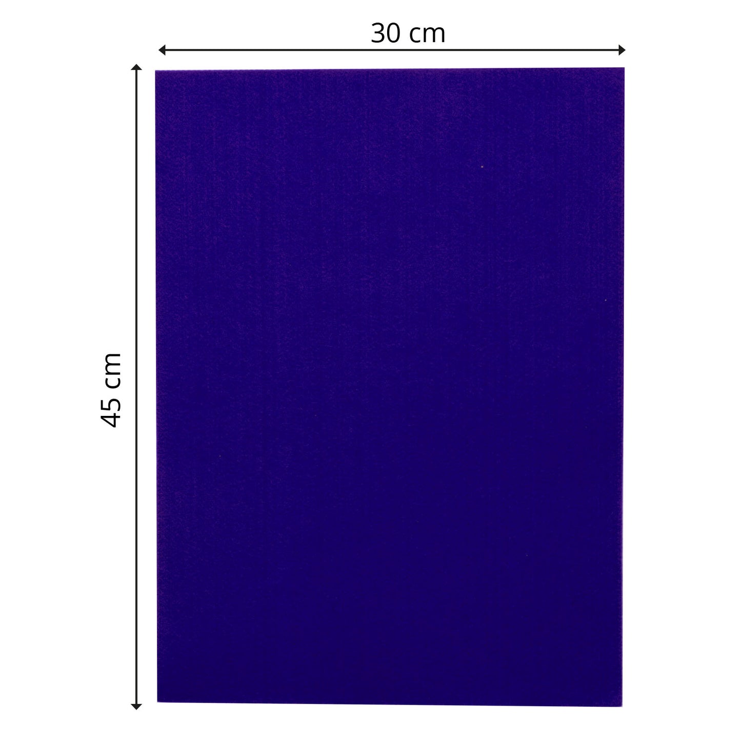 Vaessen creative • feltro 3,5 mm 30x45 cm blu scuro