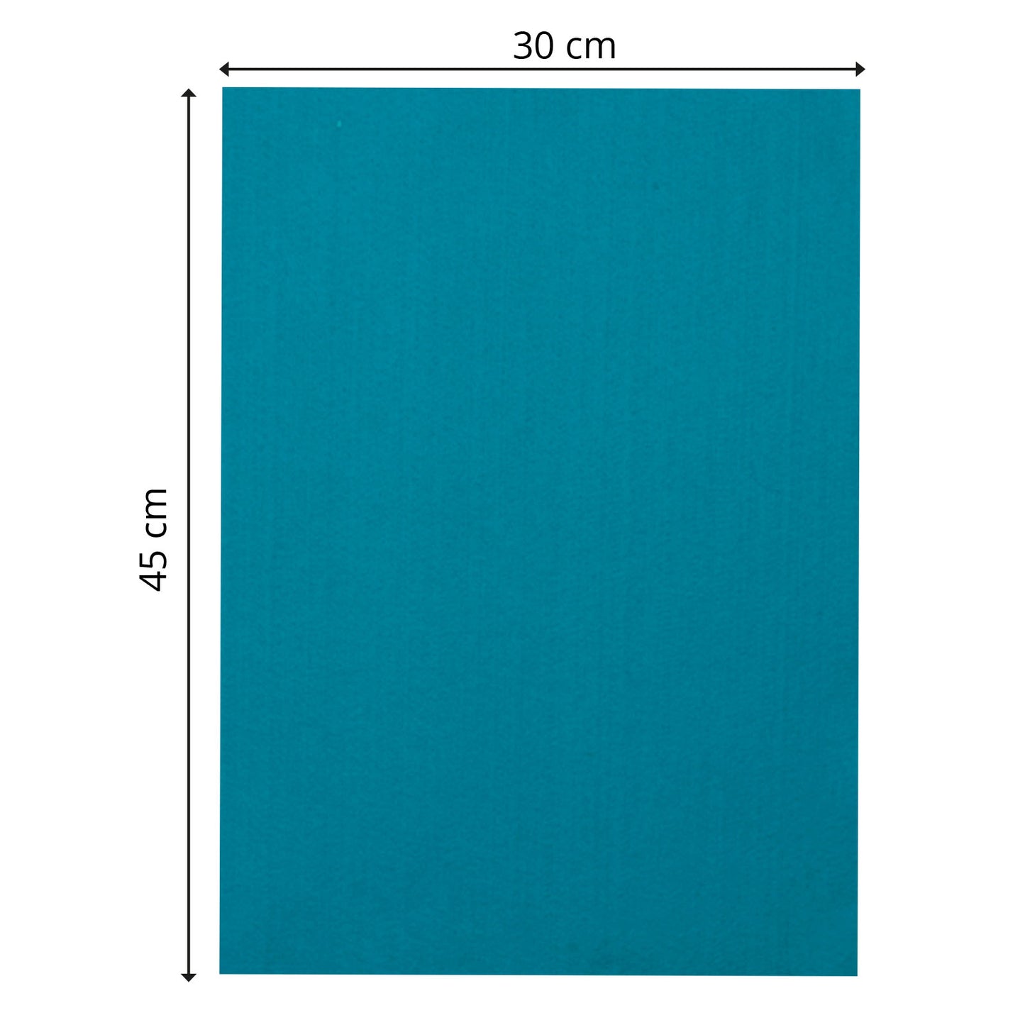 Vaessen creative • fieltro 3,5 mm 30x45 cm turquesa