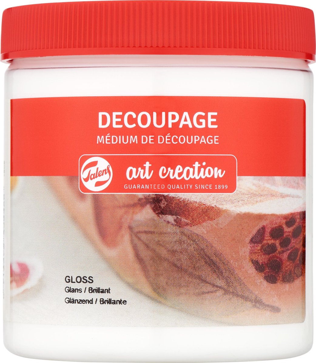 Talens art creation decoupage pot 250 ml glans