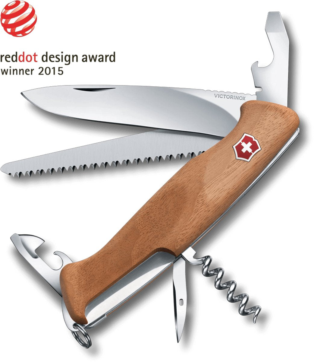 Navaja suiza Victorinox ranger wood 55 - 10 funciones - madera