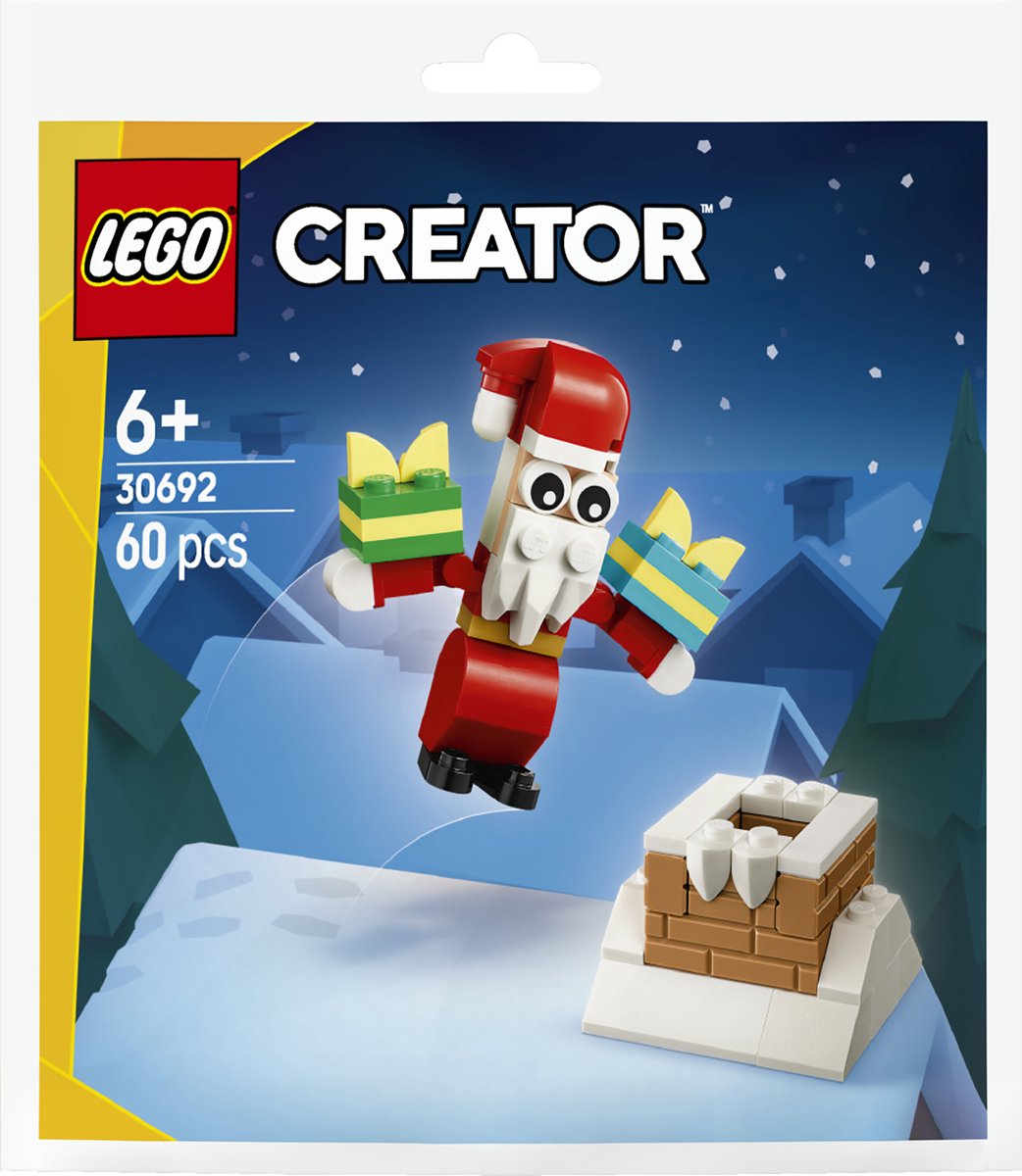 Borse Lego 30692 Babbo Natale nel camino | 10 pezzi