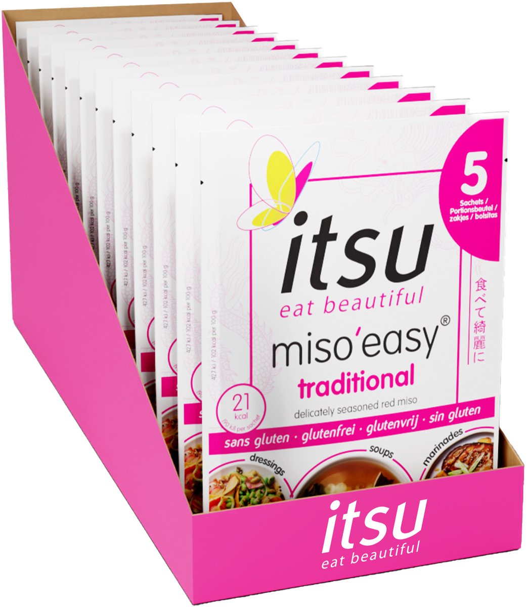 Itsu miso fácil tradicional 12 x 105 gramos