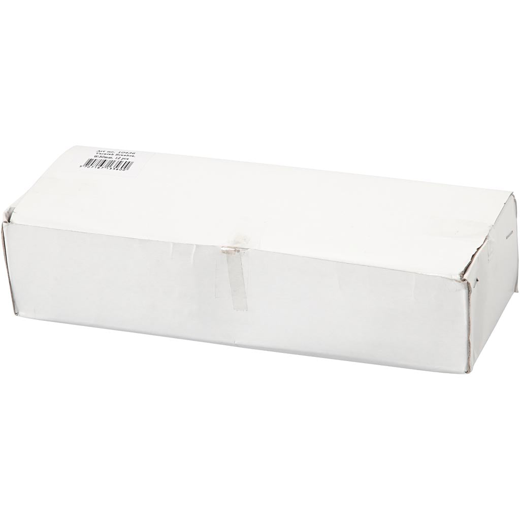 Pennelli per vernice e lacca Creative Company, l: 18,5 cm, l: 50 mm, piatti, 12 pezzi 1 scatola