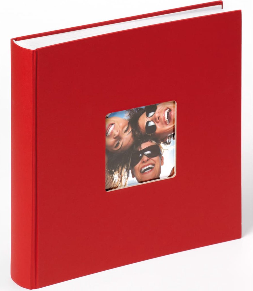 Walther fa-208-r fun - design album - formaat 30 x 30 cm - rood