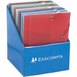 Carpetas de 3 solapas gama de colores exacompta 50889e