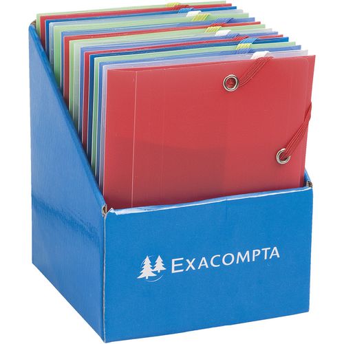 Carpetas de 3 solapas gama de colores exacompta 50889e