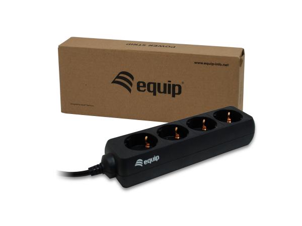 Equipaggiamento equipaggiamento 333281 Connettore IEC Strip con presa 4 x Schuko, tipo F, 100 240 V, 50 60, 1,1m
