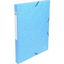 Scatola archivio exacompta 50306e a4 turchese