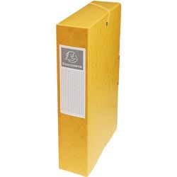 Scatola archivio exacompta 50609e a4 gialla