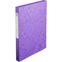 Scatole archivio exacompta 18515h a4 viola