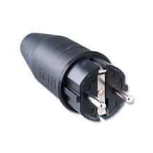Tapón de goma 16a 250v puesto a tierra