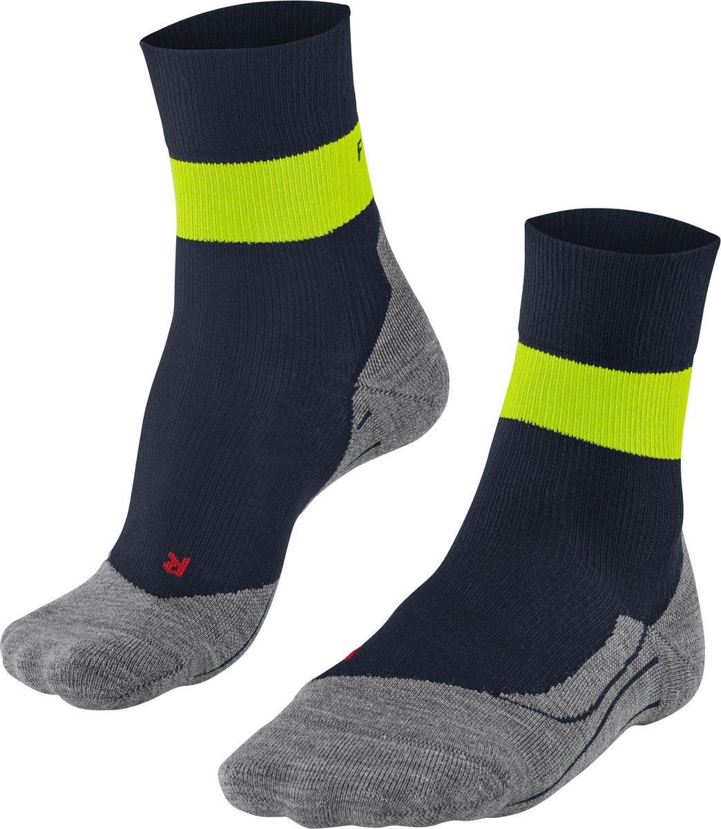 Falke ru stabilizing met compressie lyocell functioneel materiaal hardloopsokken heren blauw - maat 42-43