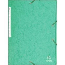 Carpeta 3 solapas exacompta 17103h cartón brillo