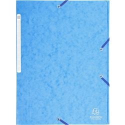 Carpeta 3 solapas exacompta 17112h cartón brillo