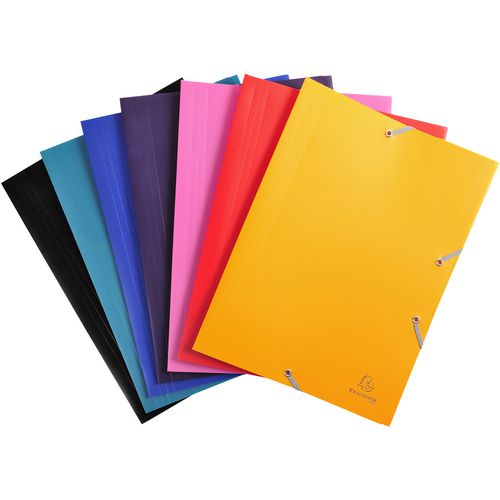 Carpeta de 3 solapas exacompta 559000e polipropileno