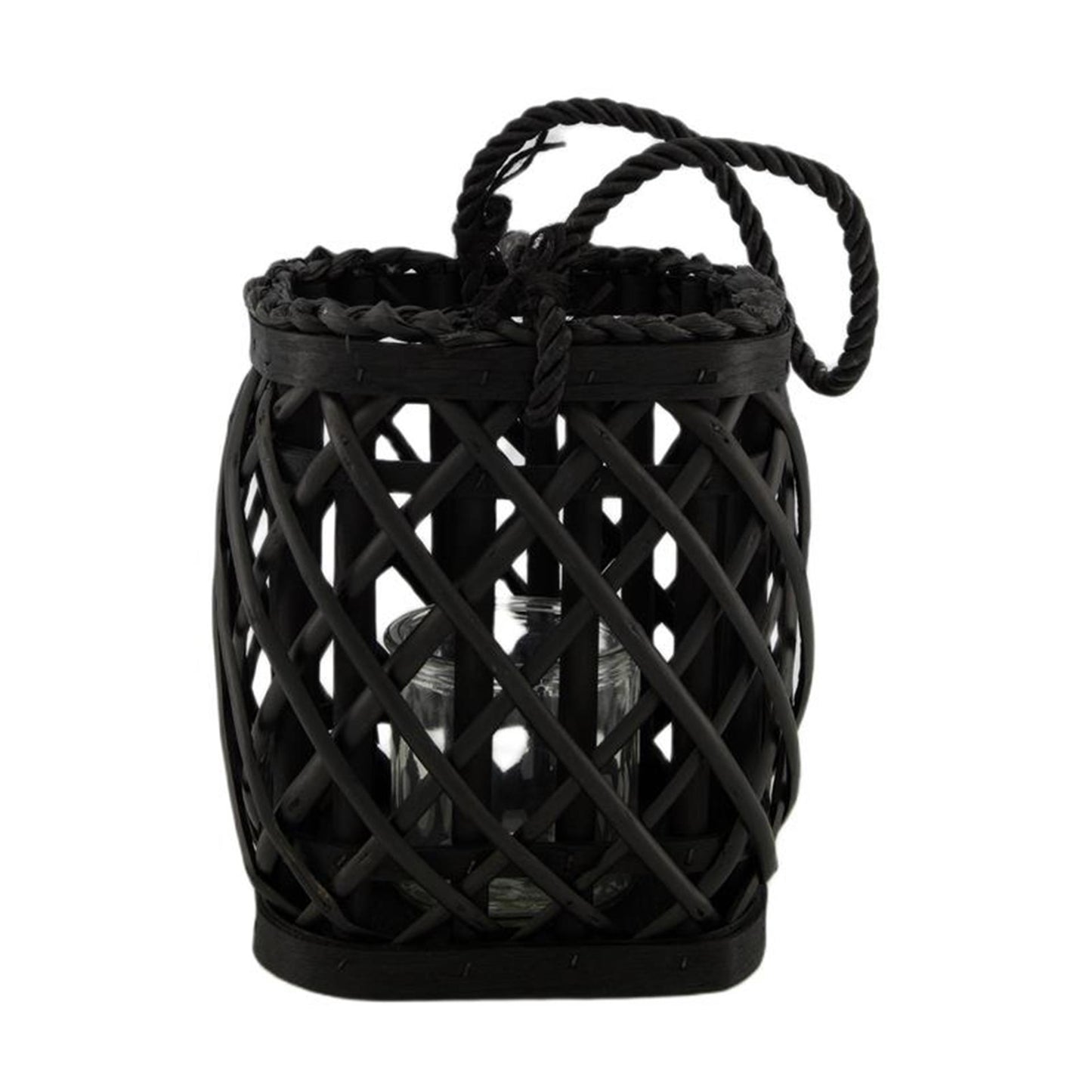 Dijk natural collections farol sauce 18x18x19,5cm negro