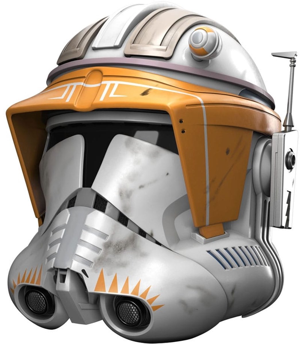 Star wars episode iii black series electronic helmet clone commander cody replica
