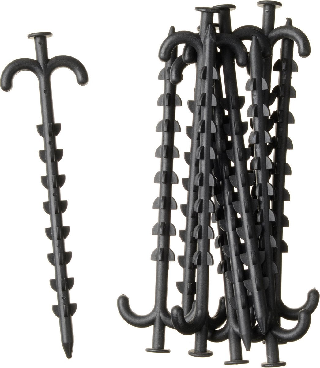 Naturaleza Naturaleza de 10 piezas de soporte de red de 25 cm