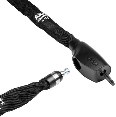 Candado de cadena Axa absoluto 5-150cm negro