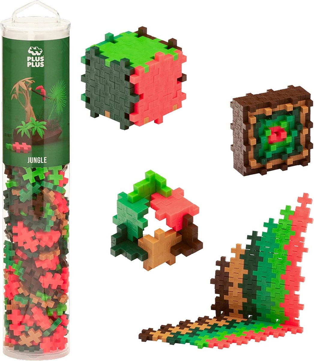 Plus plus tubo giungla plus-plus: 240 pezzi (4263)