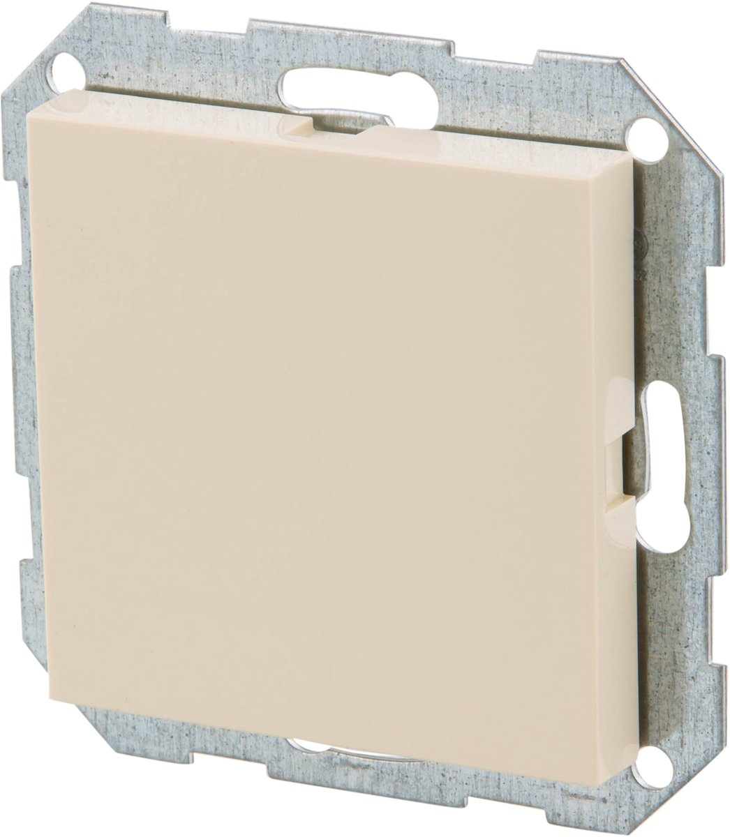 Placa ciega Gira sy55 - empotrable - crema