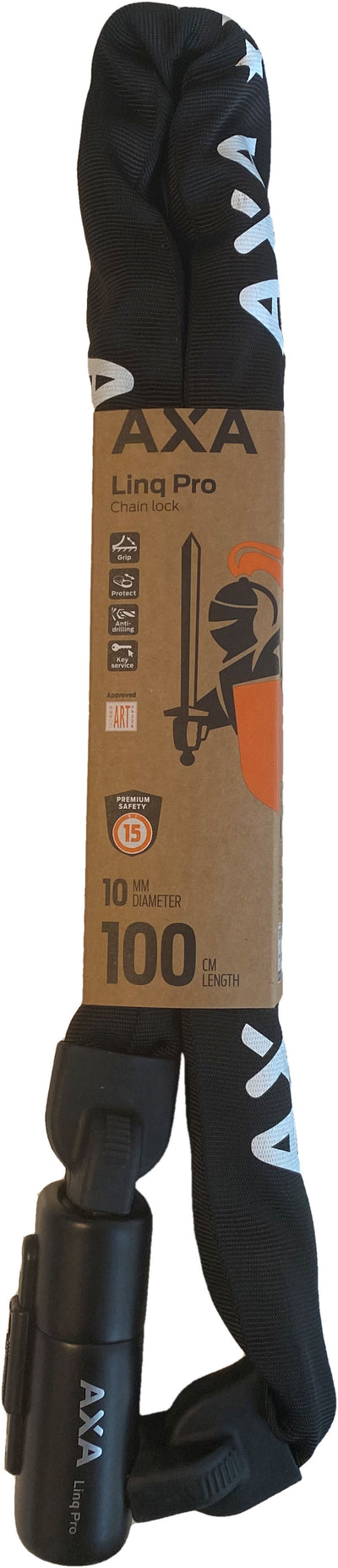 Candado de cadena Axa linq pro art 2 - 100-10 - negro