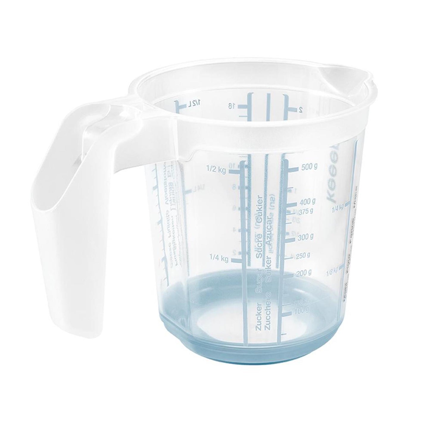 Misurino dosatore antiscivolo 0,5l blu