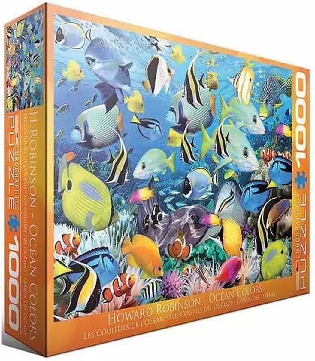 Eurographics puzzel ocean colors - howard robinson (1000 stukjes)