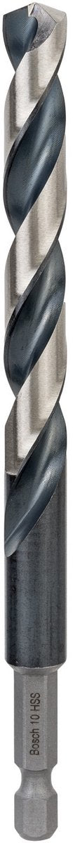 Bosch 1x taladro de percusión HSS con vástago hexagonal 10 x 87 x 133 mm ...