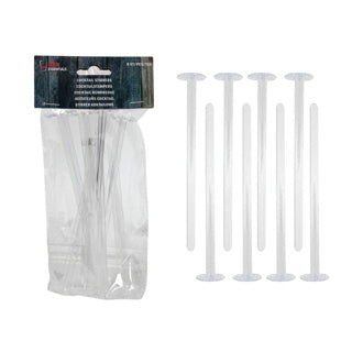 Cocktail Stamper Transparent a 8 pezzi