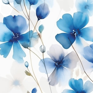 Tovaglioli Duni everbloom blu 20 pezzi 24 x 24 cm | 12 pezzi