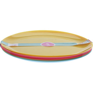 Piatti eccellenti per la casa 21 cm 6 pezzi di plastica
